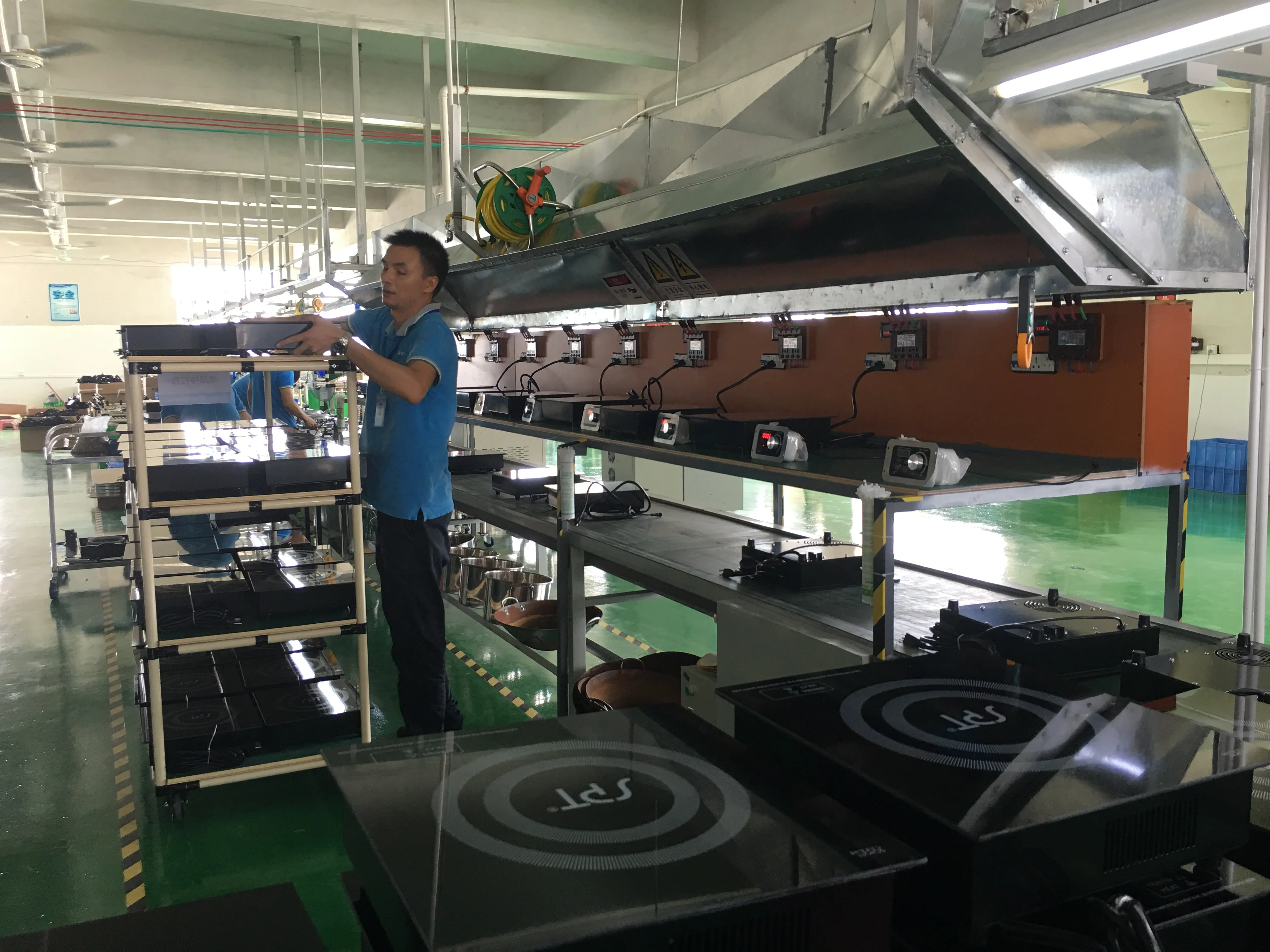 High Efficiency Double Plate 2 Burner Commercial Induction Multi Cooker Stove