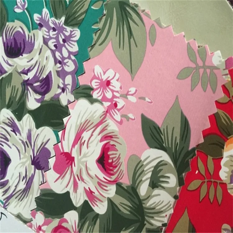 Alibaba China Free sample colorful pvc printed leather for leather box
