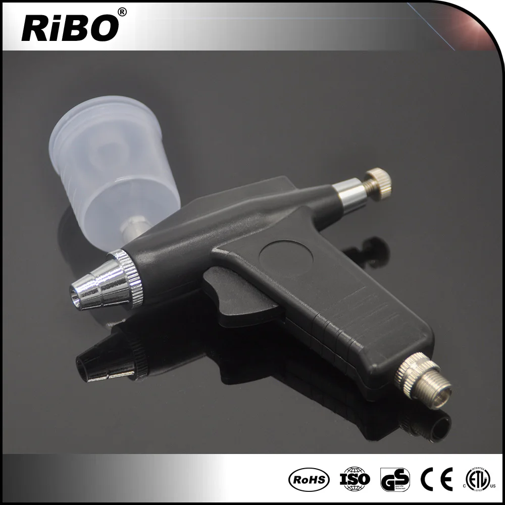 Discount airbrush paint spray gun with mini compressor mainly used for airbrush wall and airbrush art
