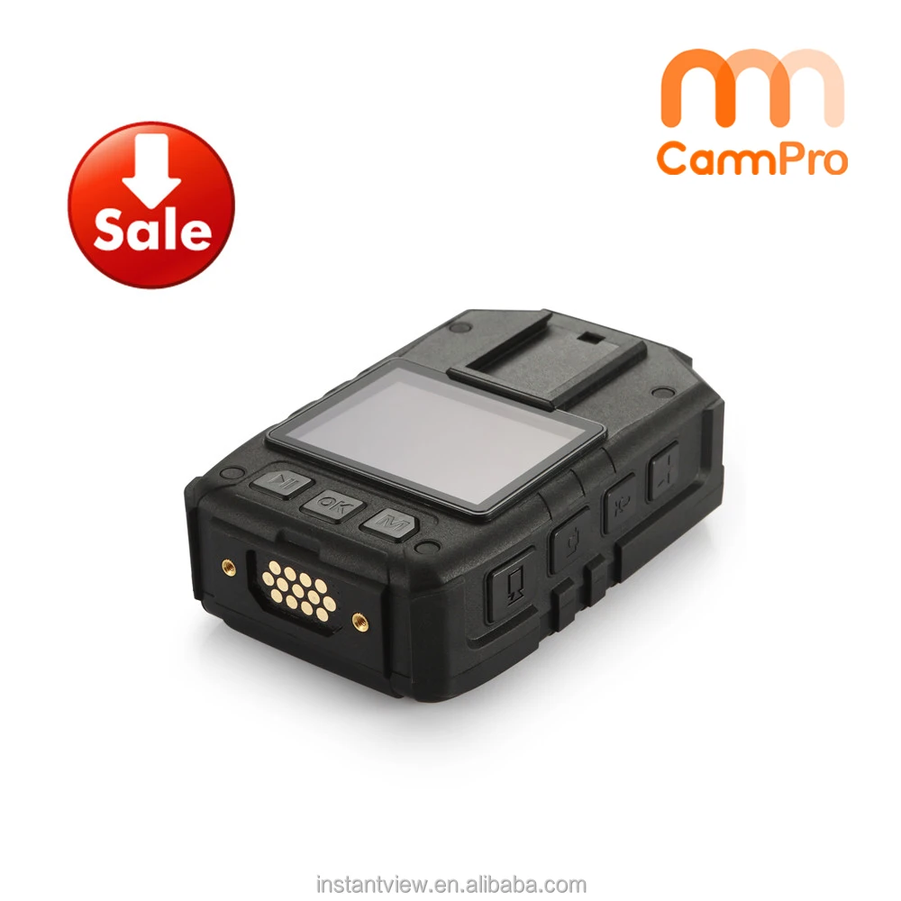 Портативный Ambarella A7 2.0 дюймов 1296 P 60FPS Full HD полиции для ношения на теле камеры с gps местоположение