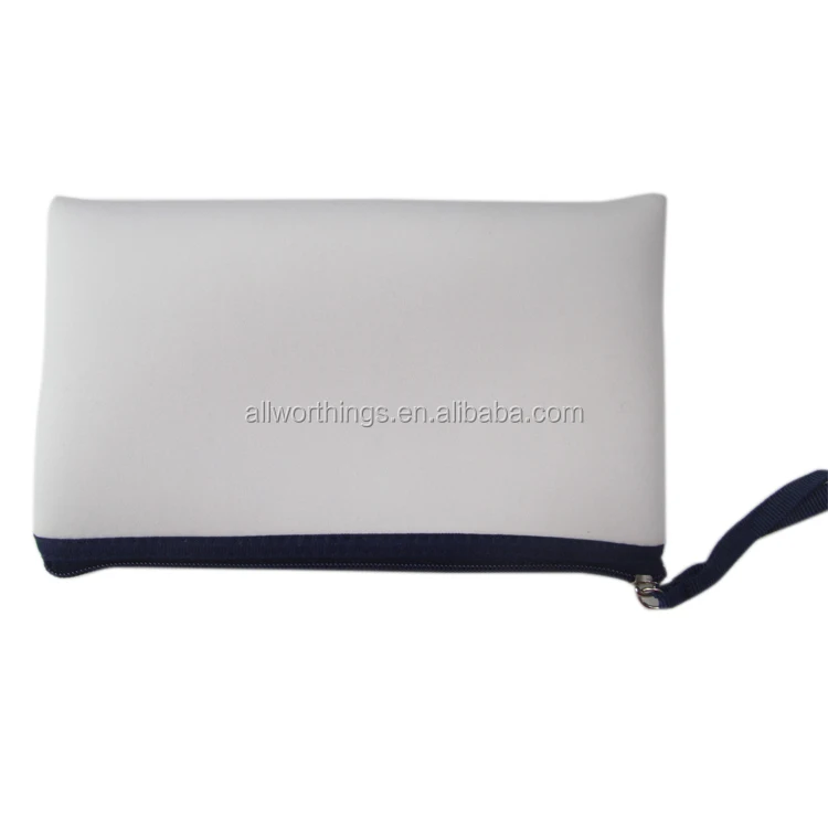 Blank neoprene pencil case for custom sublimation printing