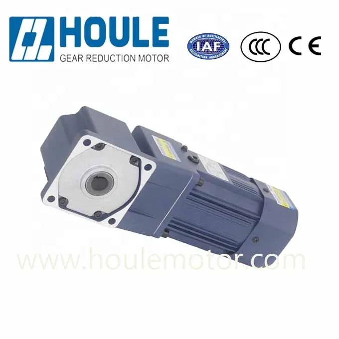 Houle AC/DC 25W ~400W  gear motor F1 type reducer low noise  variable speed motor with speed controller gear motor
