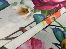 High quality Paper printed Wool Chiffon/Hi-Multi Chiffon abaya fabric Formal Black