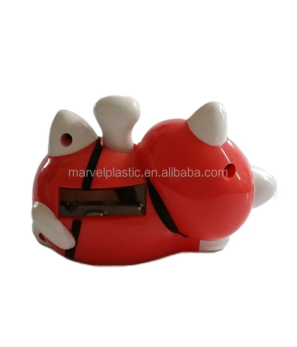 
dashboard solar figure cat miniature 