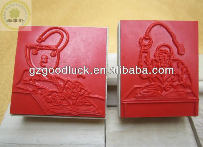 How to Make a Carved Wooden Stamp/Custom Design Wooden Rubber Stamp Block