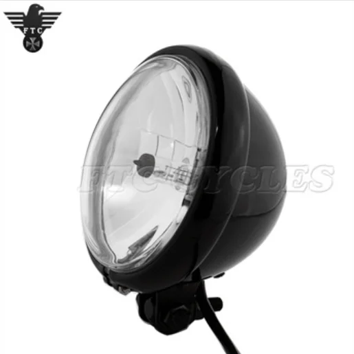 5.75' Clear Lens Custom Motorcycle Headlight for Harley Bobber Chopper