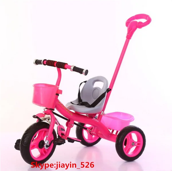 safty belt child tricycle/baby push trike/kids pedal trike made in China