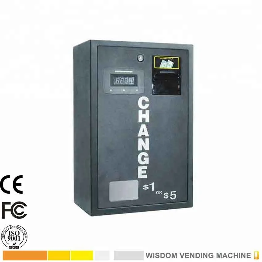 Bil to coin/coin to coin change machine