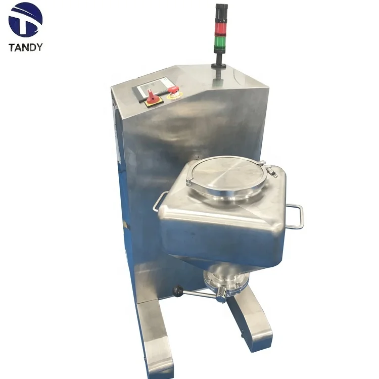 Powder pharmaceutical application lab bin blender / hopper mixer