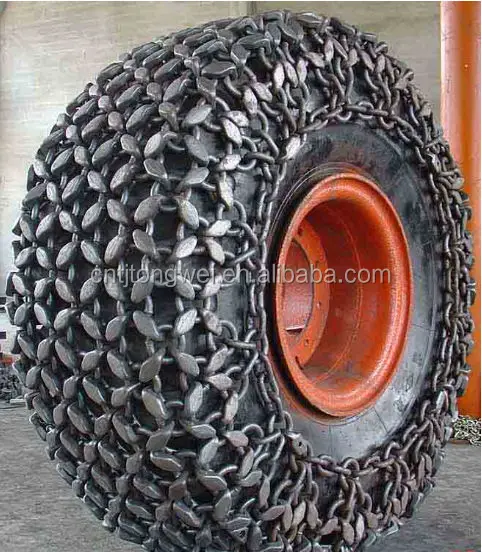 Tyre/tire protection Chain for Japan Used komatsu Loder 600 (TW)