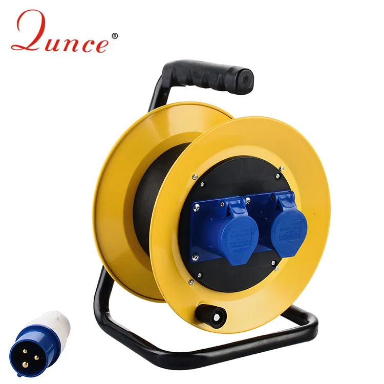 Оптовая продажа, выдвижной кабельный барабан, электрическая промышленная удлинительная кабельная катушка