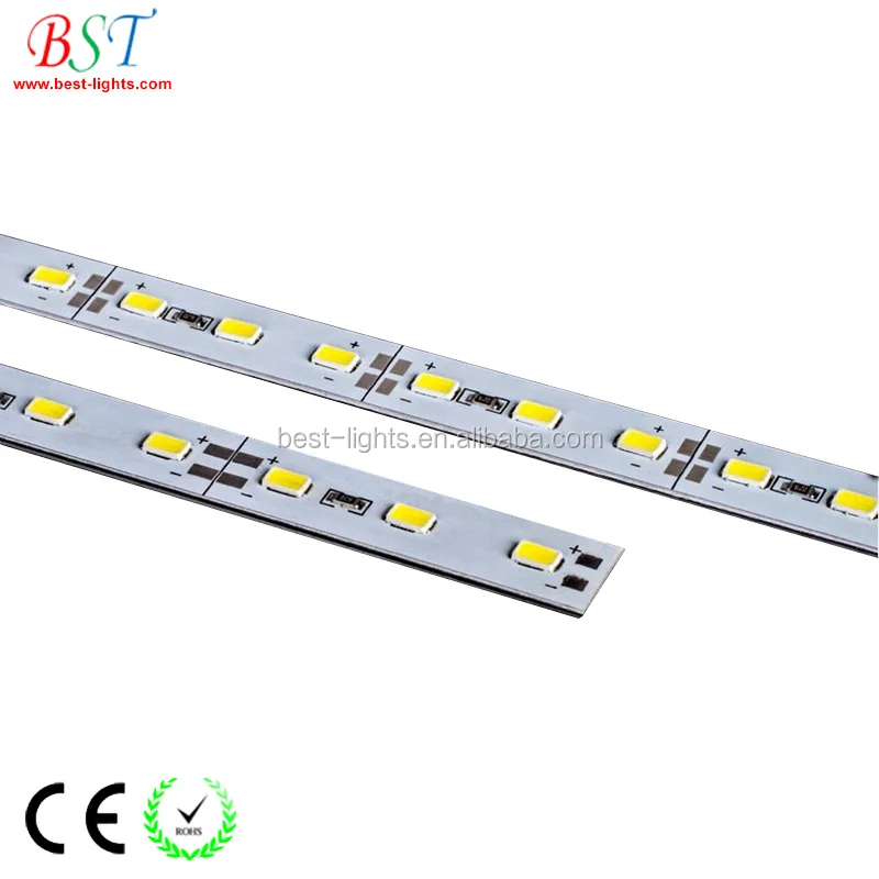 72 leds 5630 Non-waterproof, Single Color Optional DC12V Rigid Bar Light SMD5630 Aluminium Hard Led Strip