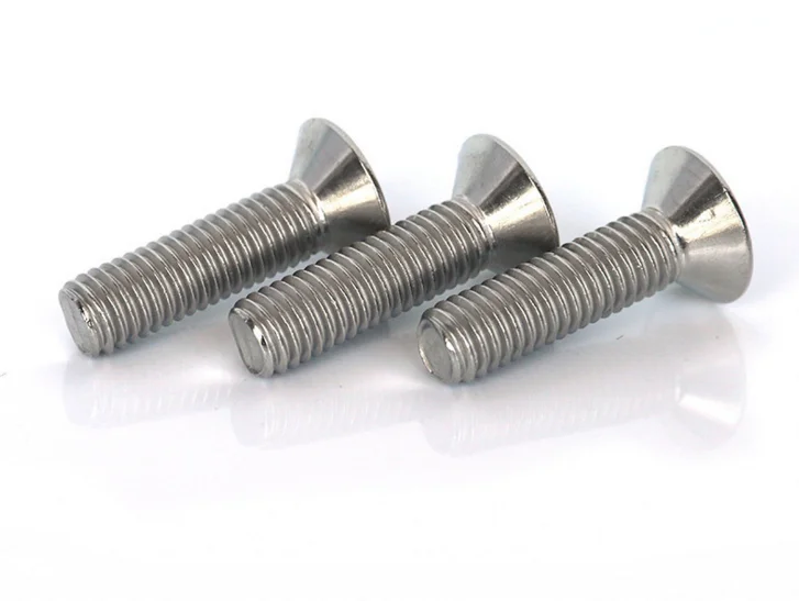 Wholesale 304 Stainless Steel cross groove countersunk head machine screws