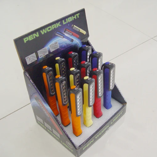 Battery powered plastic pen shape mini led flash light