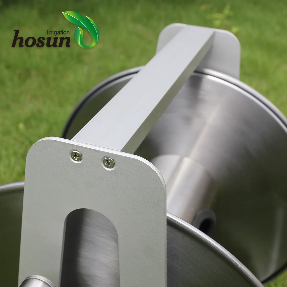 china online shopping sites garden tool cart agricultural irrigation water reel stainless steel retractable hose