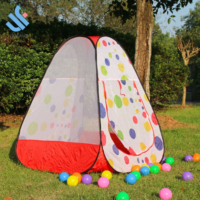 YF-W1119 portable baby play house pop up tepee tent kids outdoor camping set ocean ball play house children play tent