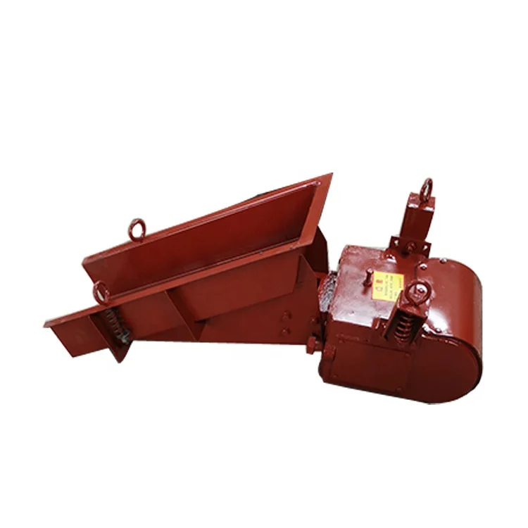 Mining Vibrating Feeder Machine Electromagnetic Vibratory Feeder working principle