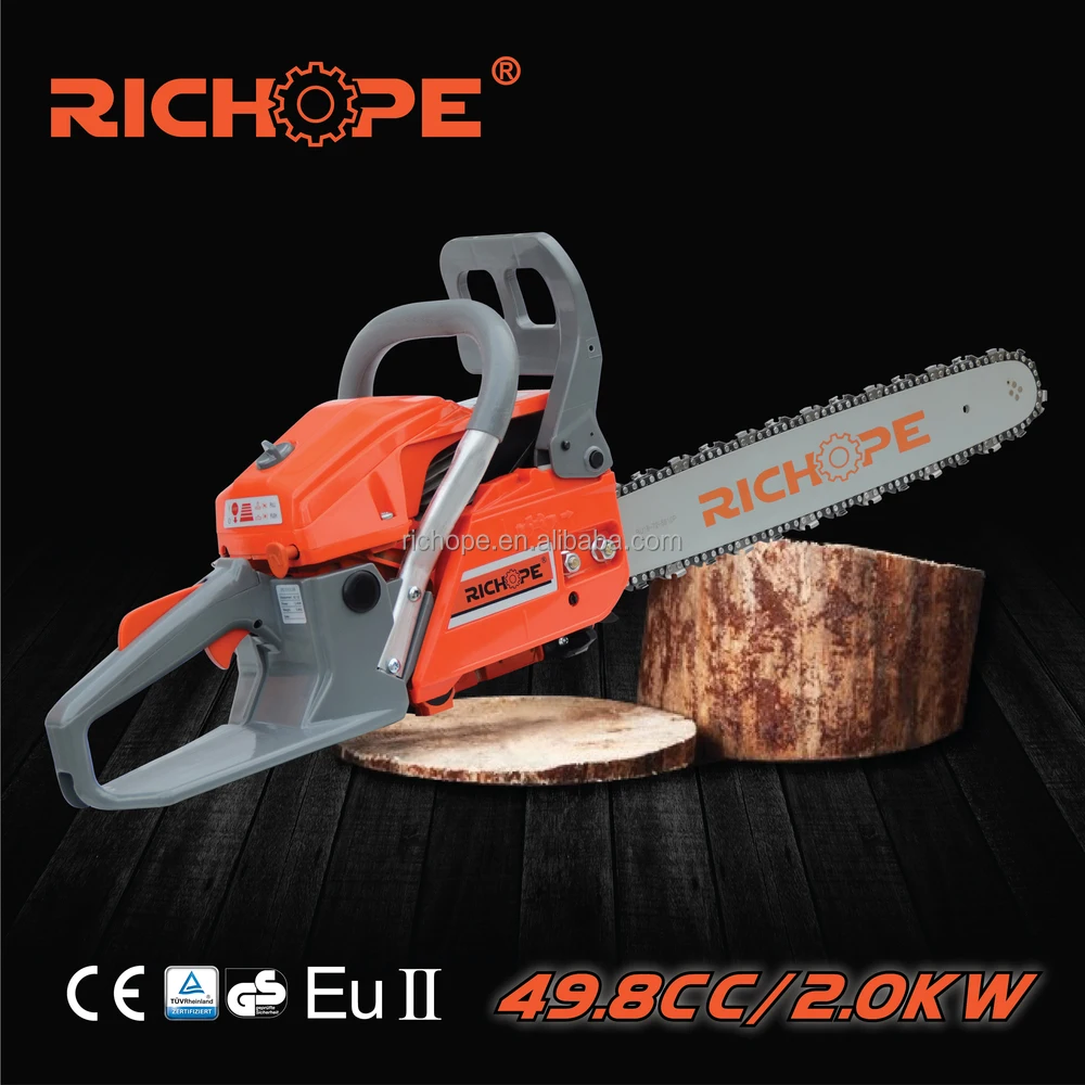 Petrol Wood Cutting Machine  High Quality Wholesale Gasoline Chainsaw CS5200i