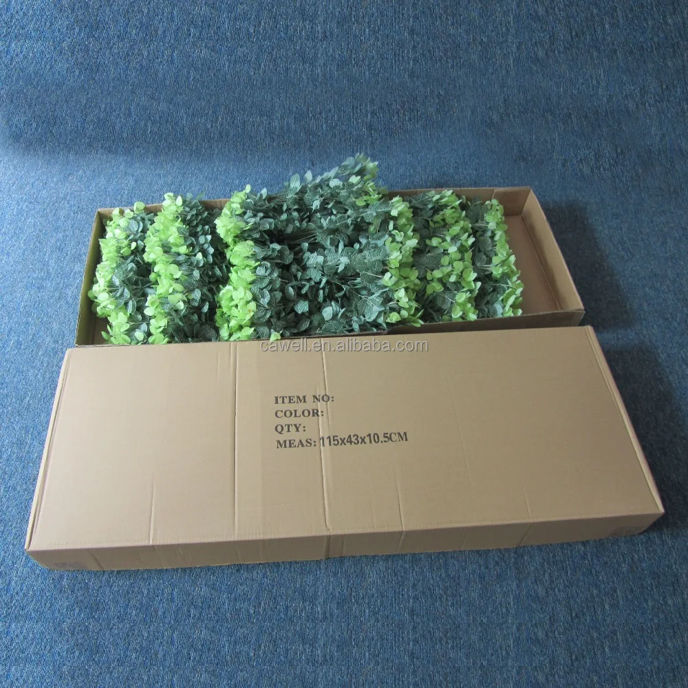 Different Styles Artificial plants&flowers Eucalyptus Stems Artificial Greenery Foliage Soft Rubber Eucalyptus Branch Bouquet