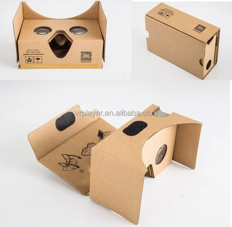 3D Виртуальной Реальности Стекло V2.0 Google Картон VR!