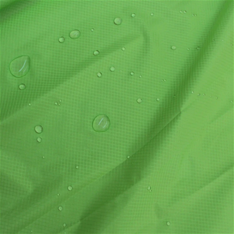 30D nylon ripstop fabric double sides silicone coated silnylon fabric awning tent parachute hammock fabric