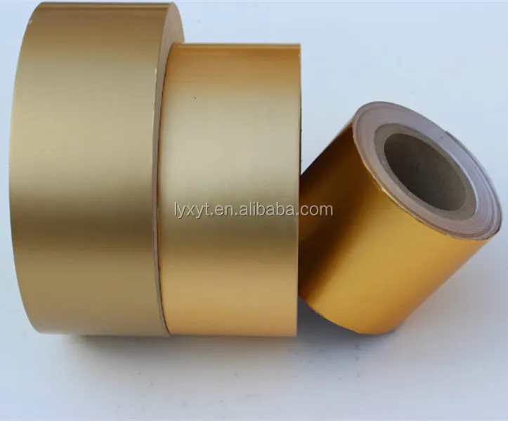 cheap price cigarette box gold aluminium foil packaging paper