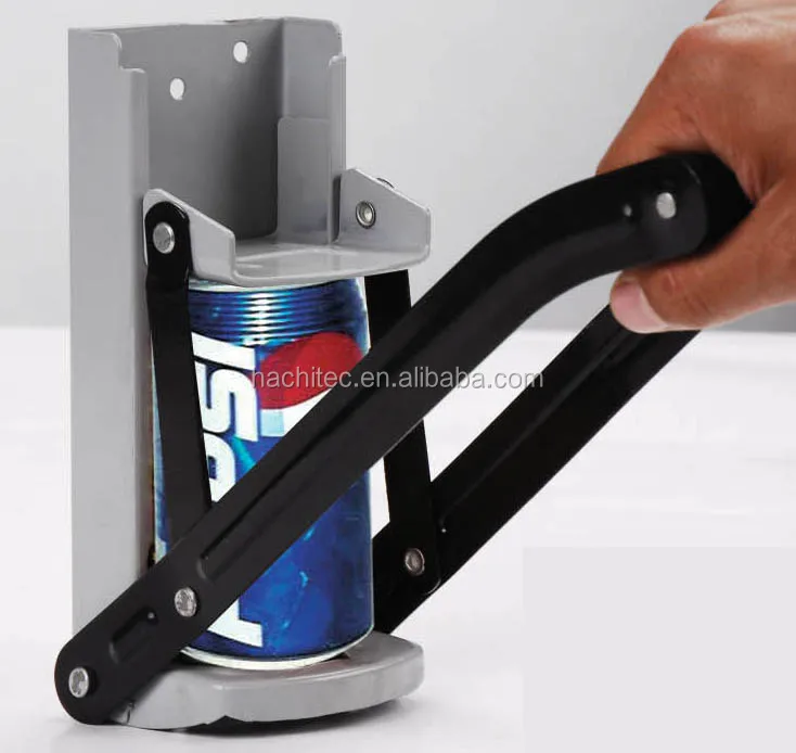High Quality 12 OZ CAN CRUSHER Foam Rubber Grip with Mounting Screws Made in China