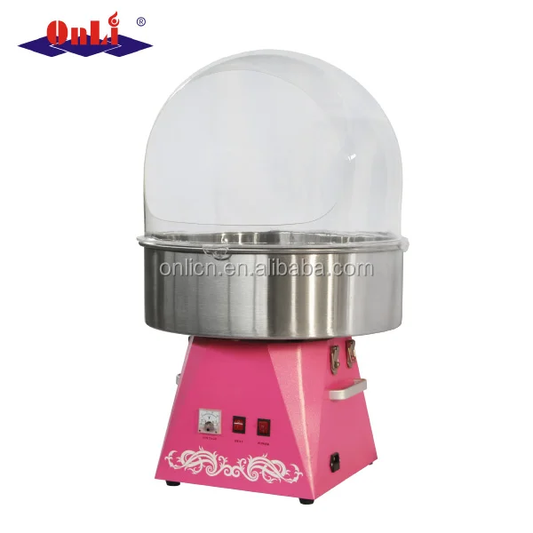 Различная Высококачественная электрическая автоматическая машина для производства хлопковой конфеты с пузырьковой крышкой