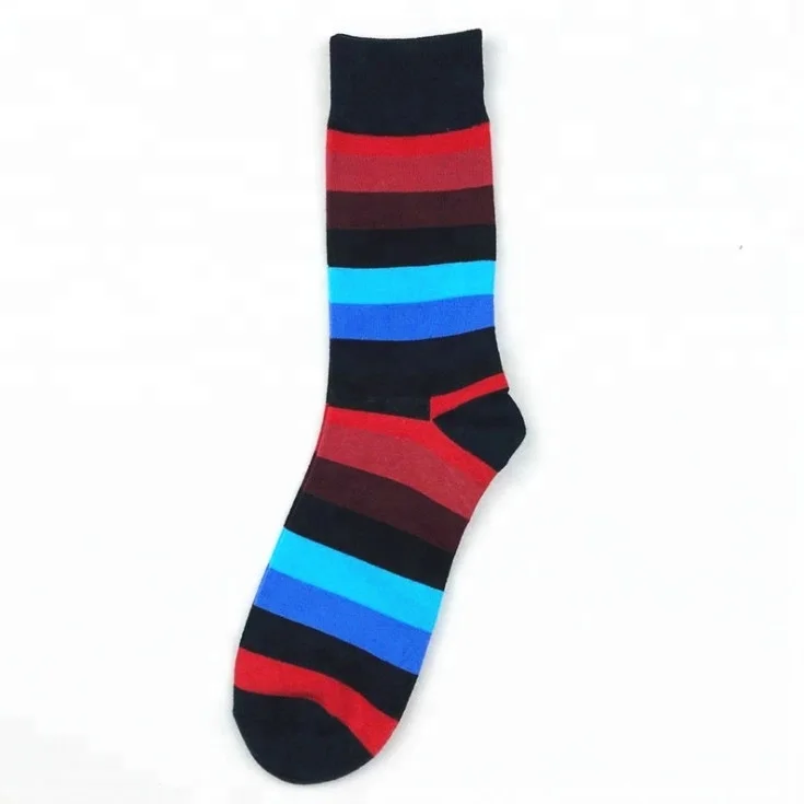 
Hot sale men happy socks striped happy socks happy style socks 