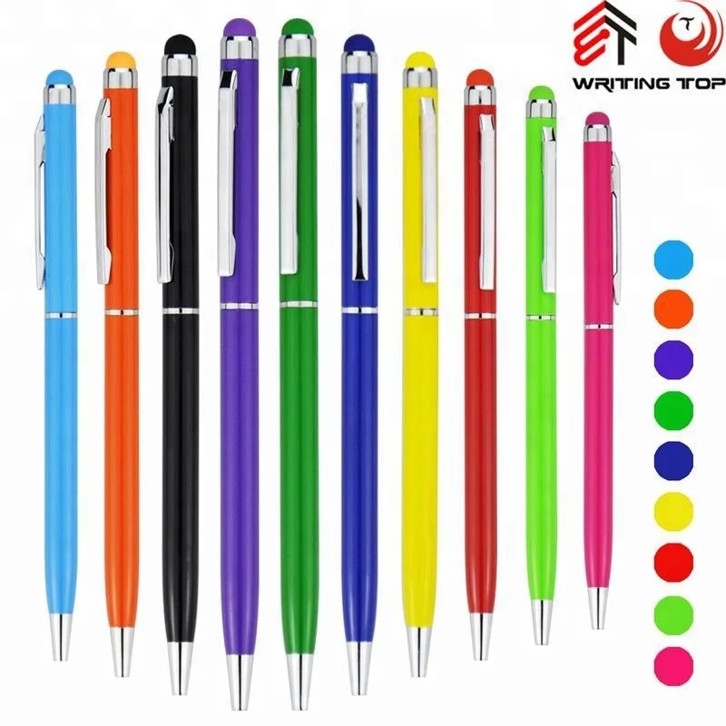 
2018 rubber aluminum ball point spy pen with customer logo for gifts 