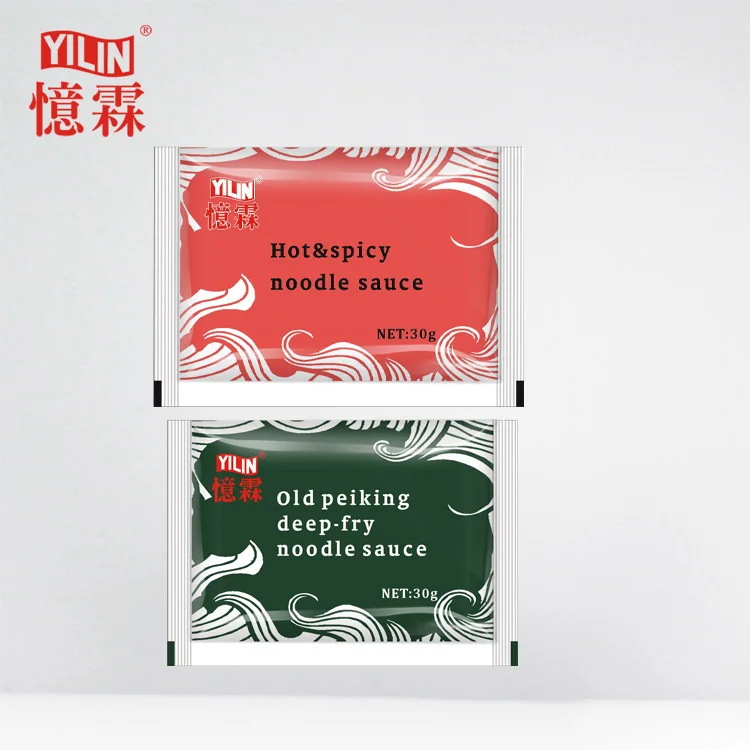 30g High Quality oriental  hot and Spicy Noodle seasoning Sauce with BRC certificates