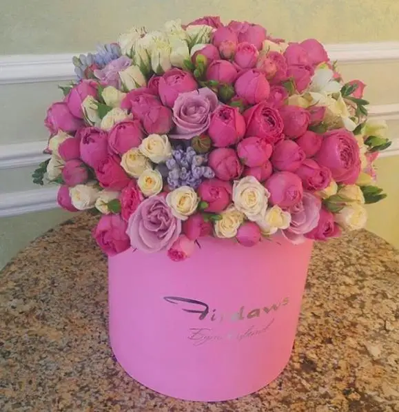 Different design flower packaging box