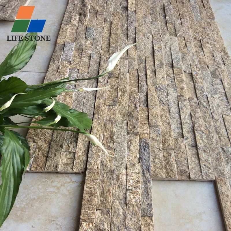 Natural Culture Building Stone Exterior Wall Cladding Tiles Veneer Stacked Slate Culture Stone Wall Panel