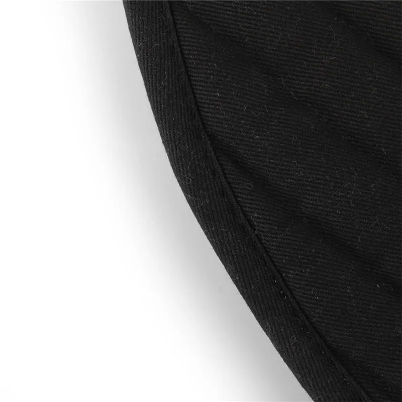 Heatproof Resistant Kitchen bbq baking mitt Non-slip Baking  Kitchen Tool Microwave black Oven gloves