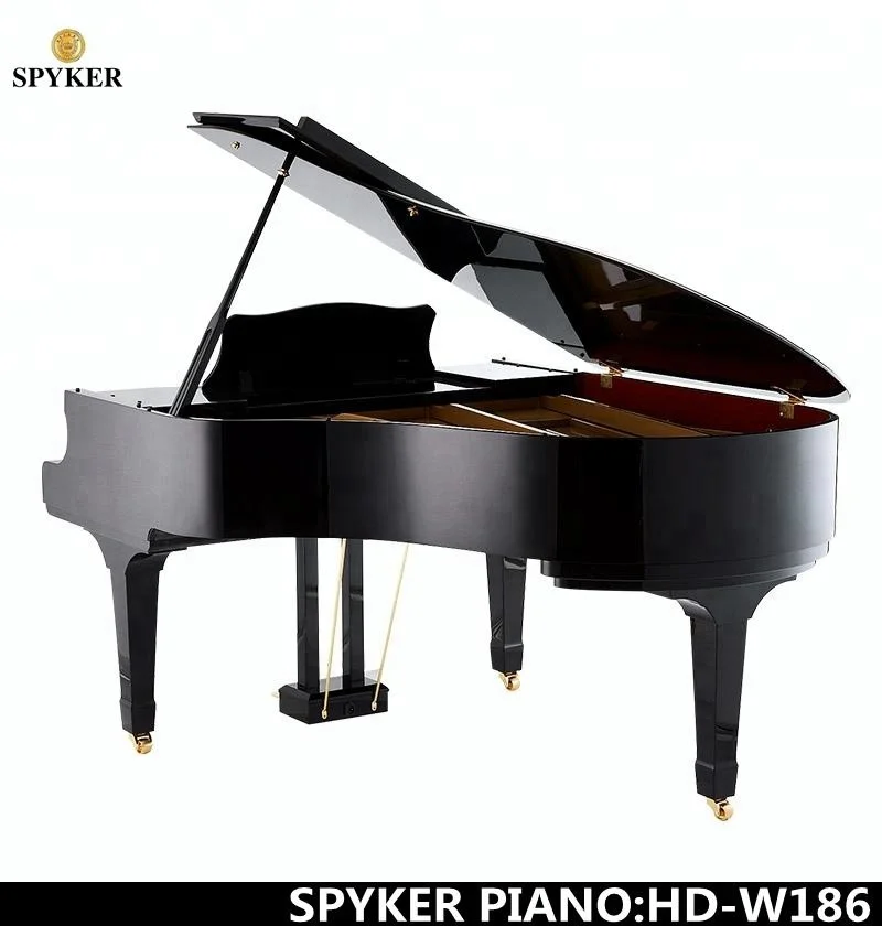 piano !  HD-W186 88 Keys digital grand piano sale black Polish