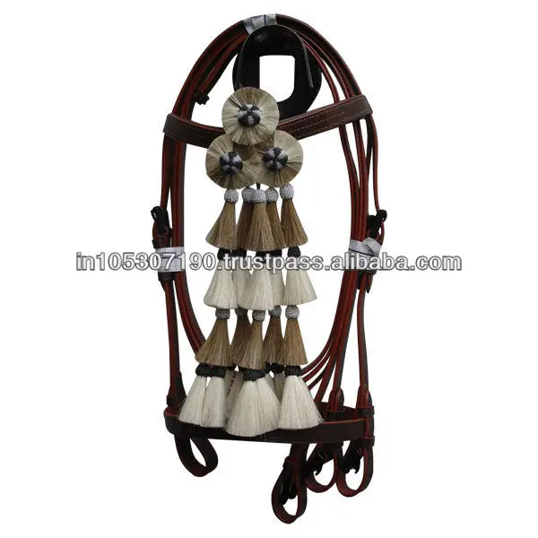 Horse leather spanish bridle