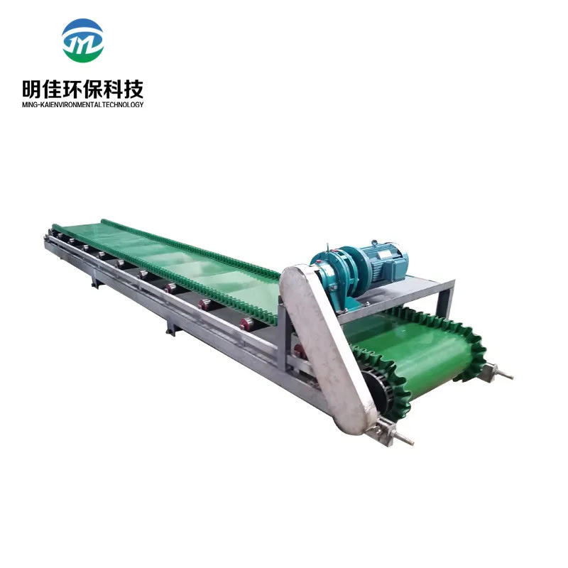 Птицы куриного помета, ленточный конвейер для различных материалов производства органических удобрений машины