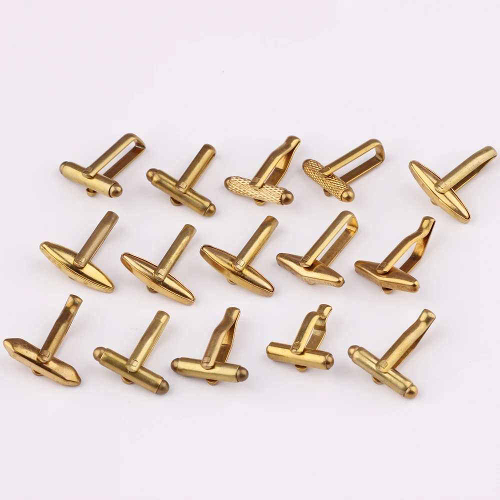 fabrication nice for custom mens silver manufacturer custom logo olivary semi finished product button cufflink for male