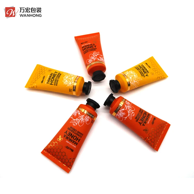 
Customized logo makeup bioplastic small plastic packaging tube, mini packaging plastic tubes with offset printing 