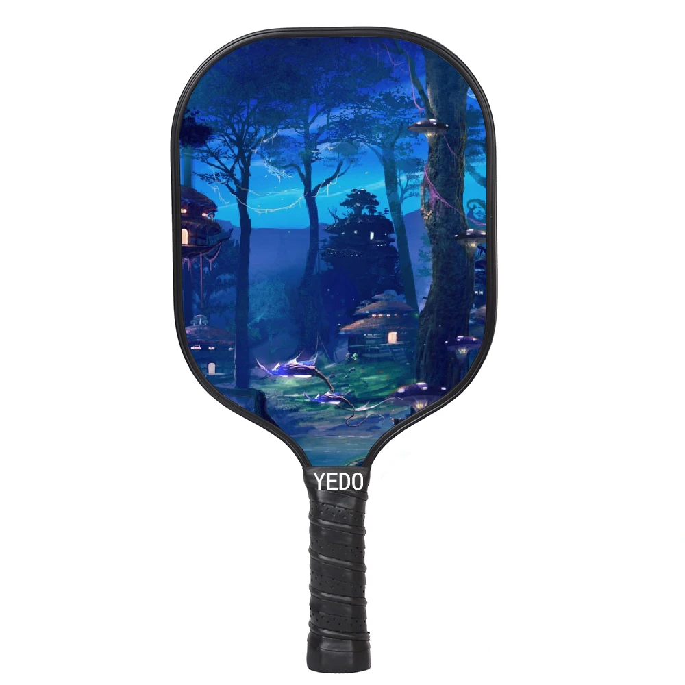 OEM Pickeball Paddle carbon fiber/glassfiber indoor Outdoor  pickleball paddle mini pickleball