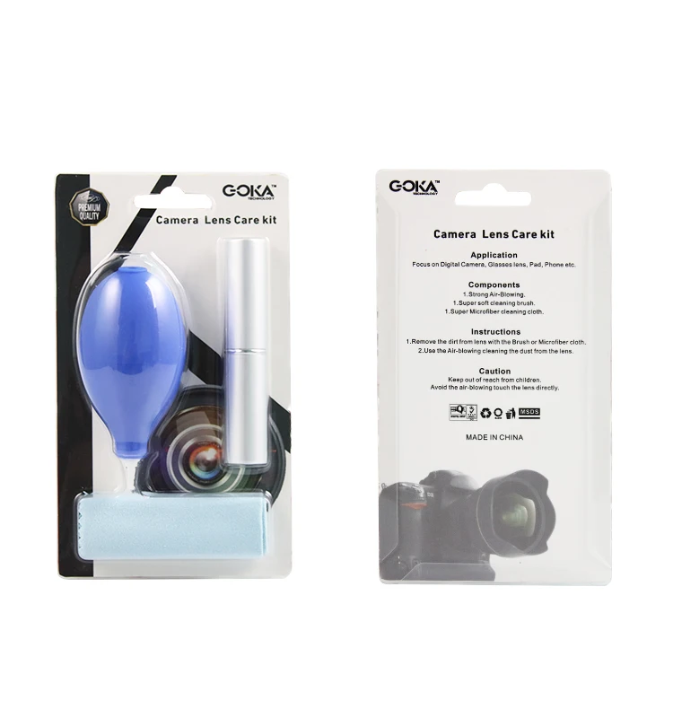 Camera Lens Cleaning Kit With Air Blower, Cleaning Brush,Microfiber Cloth