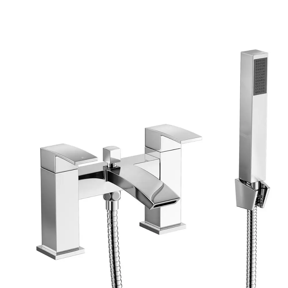 
Tall UK Faucet Waterfall Basin Mixer Taps 