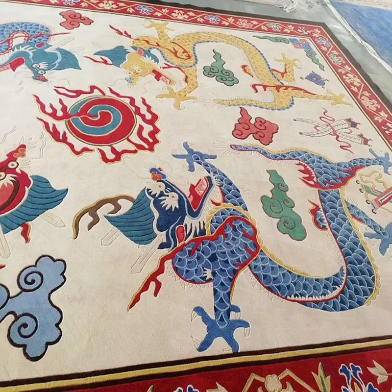 Hand tufted New Zealand wool carpets and rugs for living room