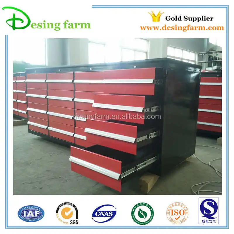Metal heavy duty work bench with drawers for sale