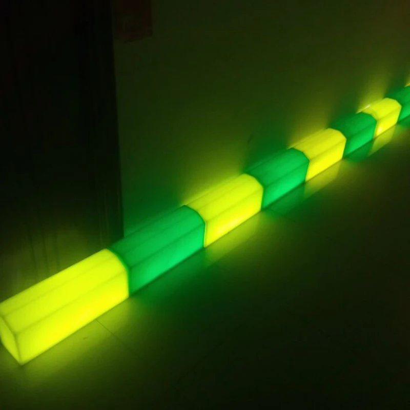 standard kerbstone sizes lighting plastic road side Pavement led parking curb stone