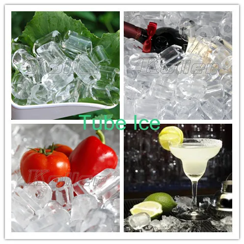 Cylinder Tube Ice Machinery Used in Hotel and Coffee Shop For South America 15tons/day(TV150)