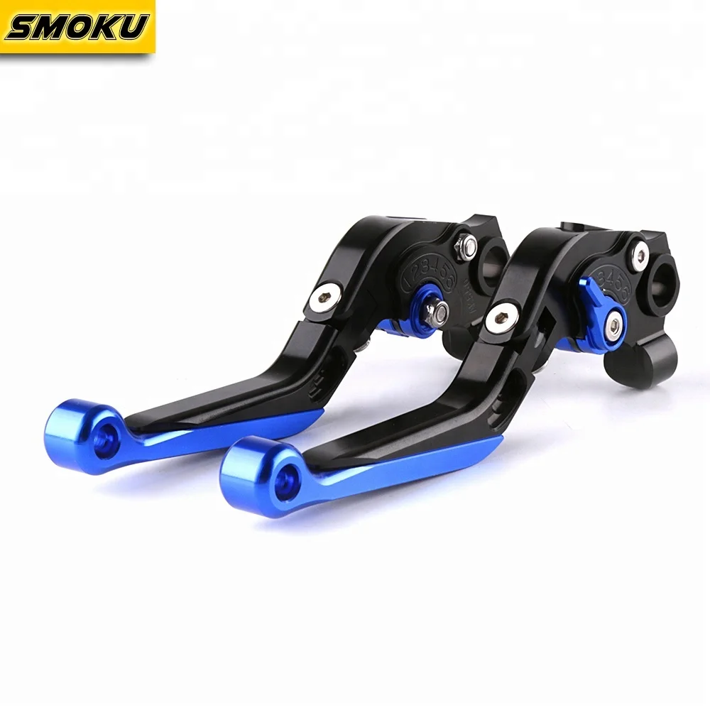 SMOK Motorcycle  CNC Aluminum Alloy Foldable Adjustable Brake Lever for KYMCO AK550 motorcycle accessories