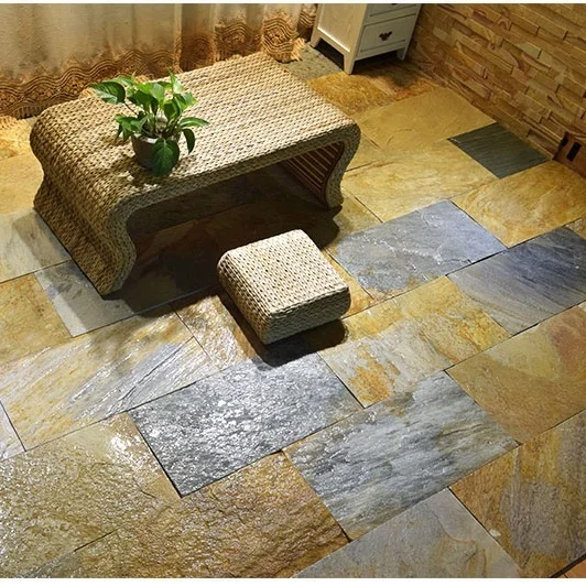 Natural Quartz Stone Paving and Flooring Tiles Stone Paver