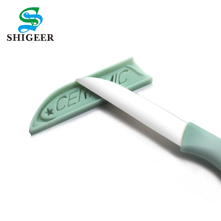 Cheap Customized Kitchen Tool 3 Colour Cutting Board Ceramic Vegetable Fruit Peeler 3Pcs Set