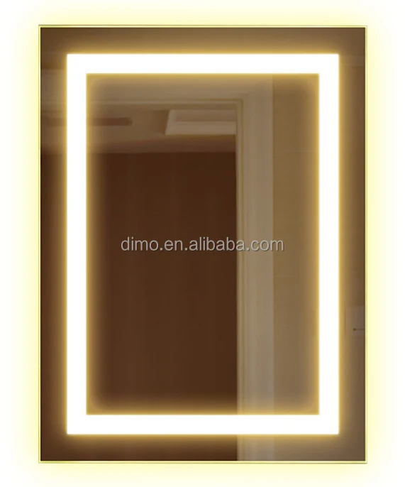 European Style LED Lighted Mirror Illuminated Vanity Mirror With Lights for Bathroom